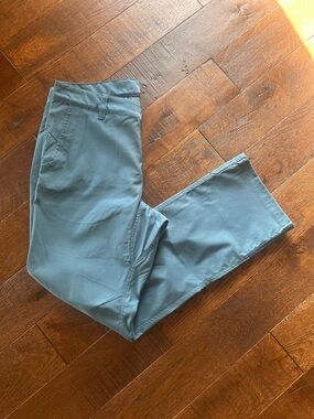 Stio Coburn Pants Mens 36R Khaki Nylon Spandex Stretch Hiking Outdoor Dress